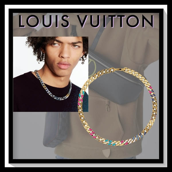 コリエチェーン 偽物 ルイヴィトン ネックレス コピー☆LouisVitton リンクスパッチ MP2773 MP2772