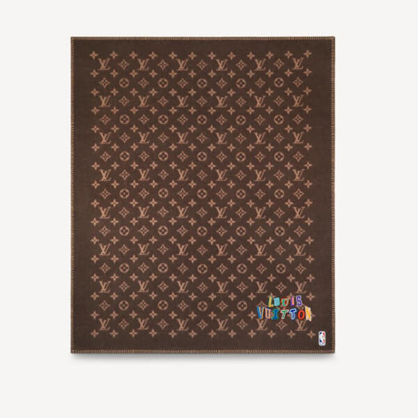 ルイヴィトン ケット 偽物 21FW☆LV 新作 NBA レター ブランケット MP3036.
