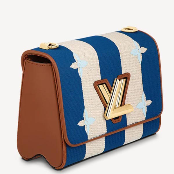 【ヴィトンショルダーバッグコピー】LV☆ショルダーバッグ ストライプ 青☆M57659