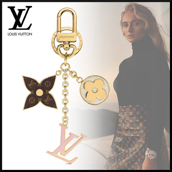 ヴィトン キーホルダー コピー 希少人気☆LV ポルト クレスプリング ストリート/キーリング M69008