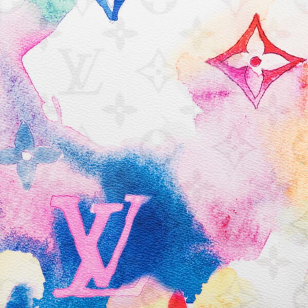 新作 ルイヴィトン クラッチ コピー LV ウォーターカラー WATERCOLOR ポシェット バッグ M80460