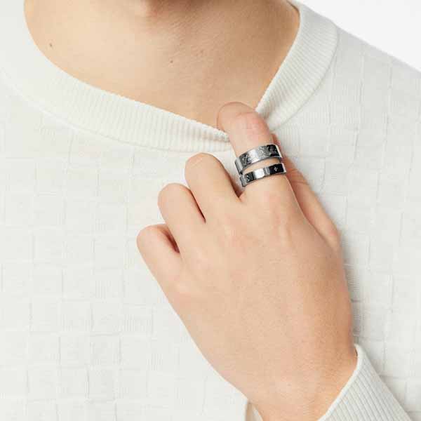 21FW新作 ルイヴィトン リング 偽物 BAGUE YOU AND ME 2連リング