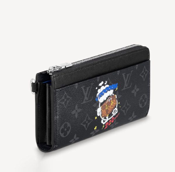 国内発限定 ​ルイヴィトン ジッピーウォレット 偽物 LVジッピードラゴンヌ ストラップ  クラッチ M80994