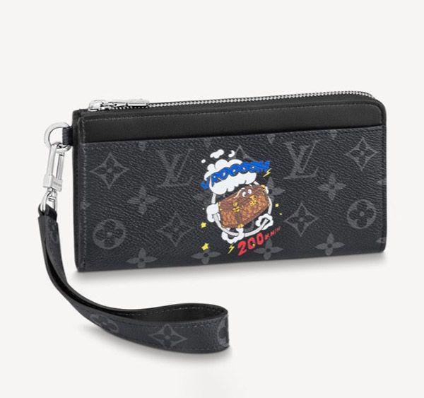 国内発限定 ​ルイヴィトン ジッピーウォレット 偽物 LVジッピードラゴンヌ ストラップ  クラッチ M80994