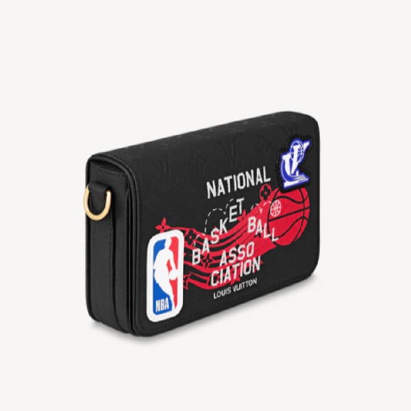 21FW ルイヴィトン ショルダーバッグ 偽物 LV×NBA限定コラボ★ステュディオメッセンジャー★