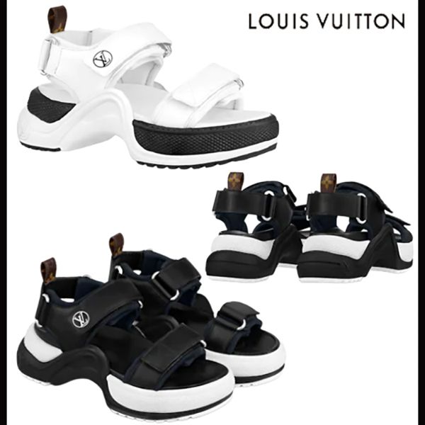 【ルイヴィトン サンダル コピー】サンダル LV Archlightフラット 1A8NH7 2021最新欲しい超限定