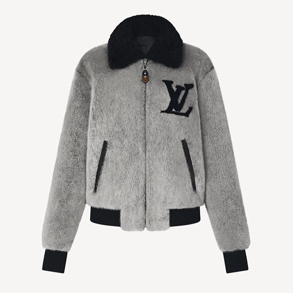 日本未入荷 ルイヴィトン ジャケット 偽物 LVミンク ボンバージャケット 1A91H7
