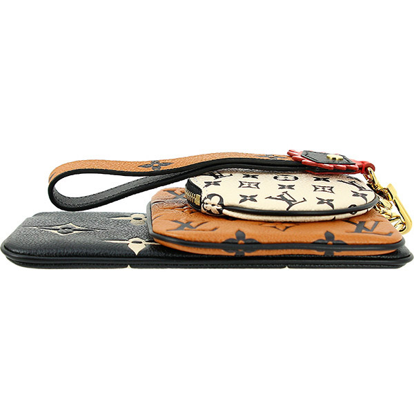 ルイヴィトン ポシェット 偽物トリオ LV ポーチ新作入手困難 M69516
