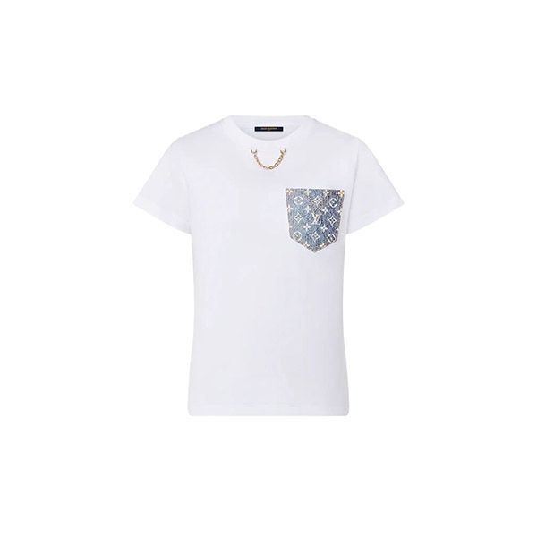 ルイヴィトン パロディレディース モノグラムポケットTシャツ アクセス数No.1