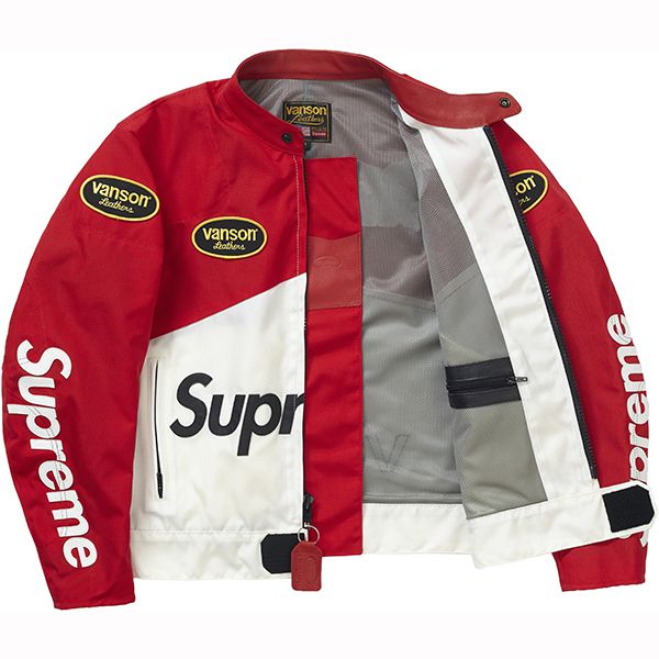 vanson 偽物 シュプリーム 偽物 バンソン レザーズ コーデュラ ジャケット Supreme Vanson Leathers Cordura Jacket ss 21 week 13