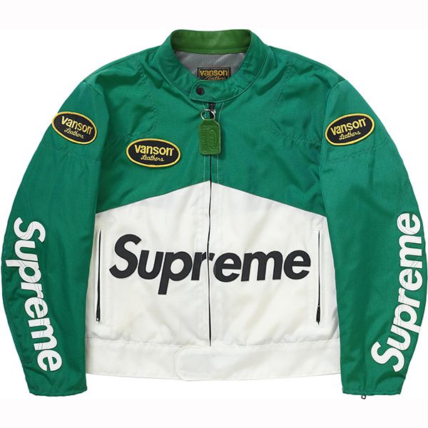 vanson 偽物 シュプリーム 偽物 バンソン レザーズ コーデュラ ジャケット Supreme Vanson Leathers Cordura Jacket ss 21 week 13
