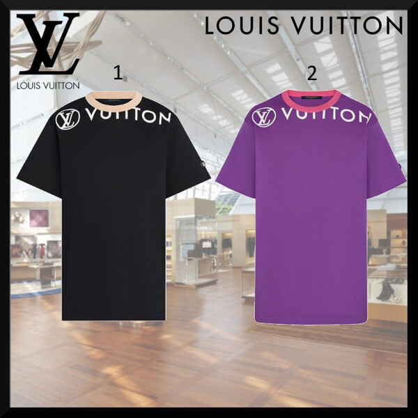 21FW ルイヴィトン Tシャツ スーパーコピー ヴィタミンズコットンTシャツ 1A92O1