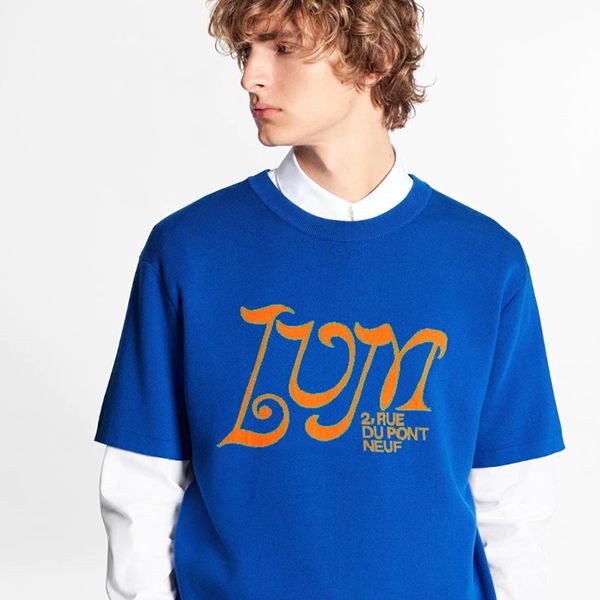 ルイヴィトン Tシャツ 偽物 大人気 LVMインターシャTシャツ1A8H2B