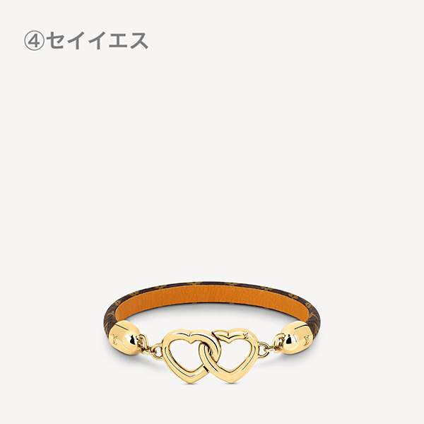 【ルイヴィトン ブレスレット 偽物​】★大人気★4種モノグラム ブレスレット