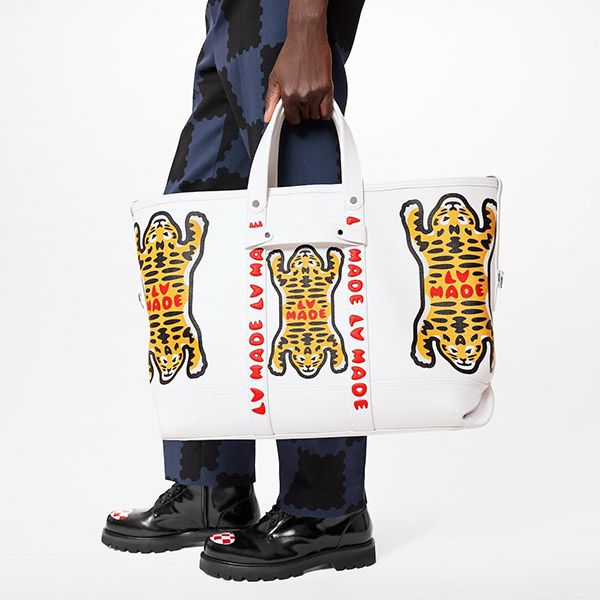 22SS 新作​ルイヴィトン トートバッグ 偽物 NIGO ビッグ 高級ブランド2色 M59366