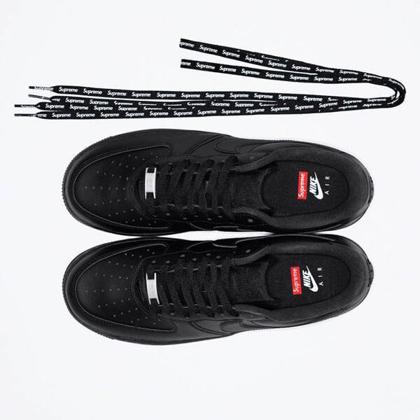 ★シュプリーム エアフォース1 偽物 cu9225-100 偽物 シュプリーム ナイキ スニーカー コピー AIR FORCE 1 LOW★Black