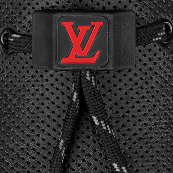 21SS ルイヴィトン 靴 コピー LV 赤ロゴがおしゃれ モカシン ローファー 靴 1A8Z3B
