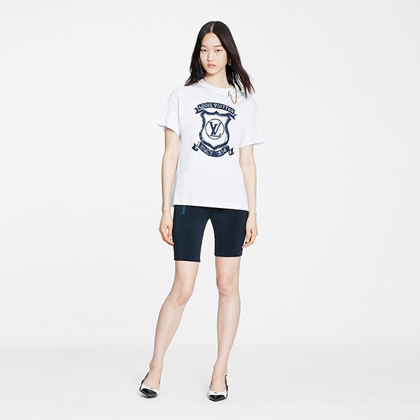 22CR ルイヴィトン コートオブアームズTシャツ スーパーコピー1A9O33