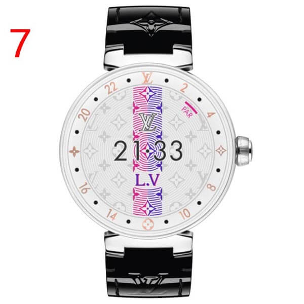 ​タンブールホライゾン v2 コピー ルイヴィトン スマートウォッチ 偽物 TAMBOUR HORIZON PURE WHITE 42 MY LV TAMBOUR QA080Z