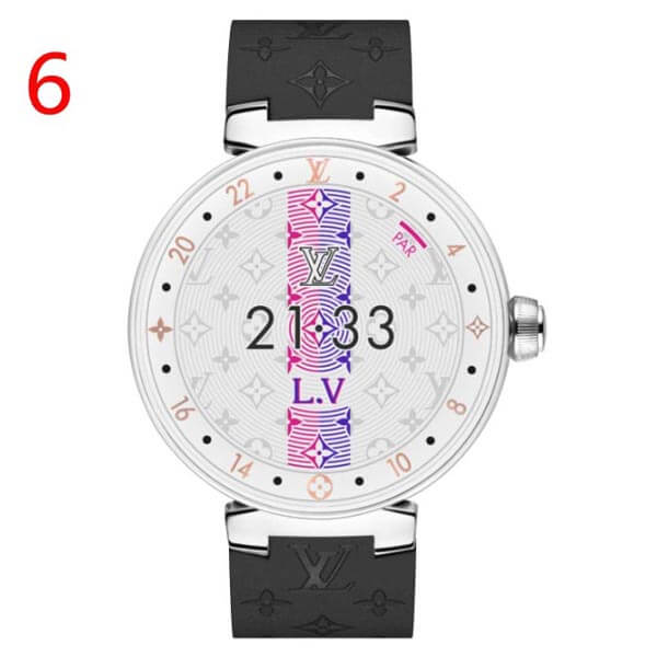 ​タンブールホライゾン v2 コピー ルイヴィトン スマートウォッチ 偽物 TAMBOUR HORIZON PURE WHITE 42 MY LV TAMBOUR QA080Z