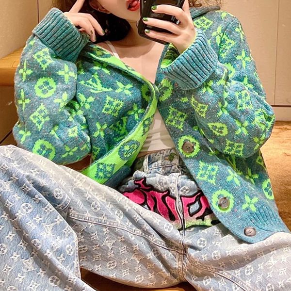 22SSルイヴィトン カーディガン スーパーコピー ユニセックス 1A9T88男女OK