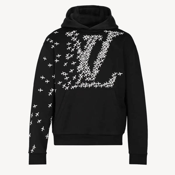ルイヴィトン パーカー コピー LV 希少☆ PLANES PRINTED HOODIE 1A5WAX1A5WAY