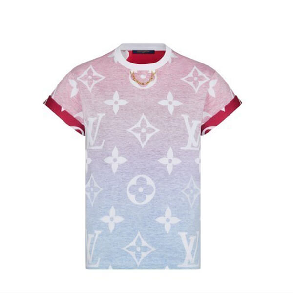 21SS新作【ルイヴィトン Tシャツ 偽物】クルーネックTシャツ 1A8RPS