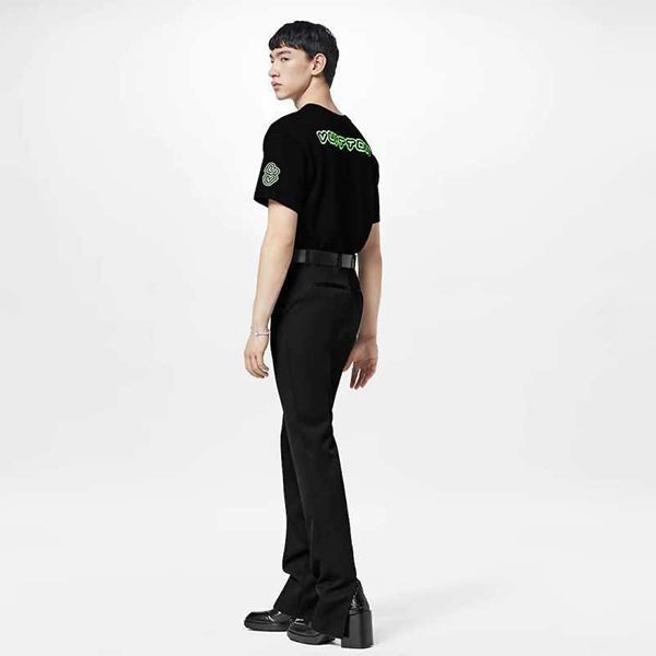 早い者勝ち★​ルイヴィトン LV 1854 グラフィックニットTシャツ 偽物 1AAGO2