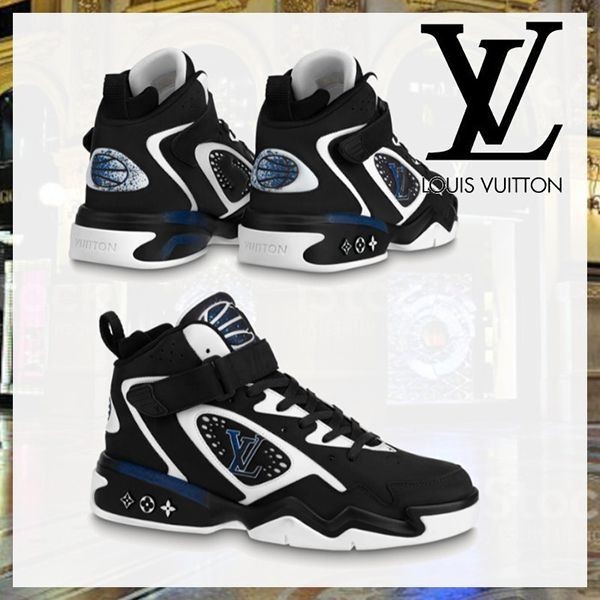 国内発送◆​ルイヴィトン◆LV トレイナー 2ライン スニーカー コピー 1AAHBZ