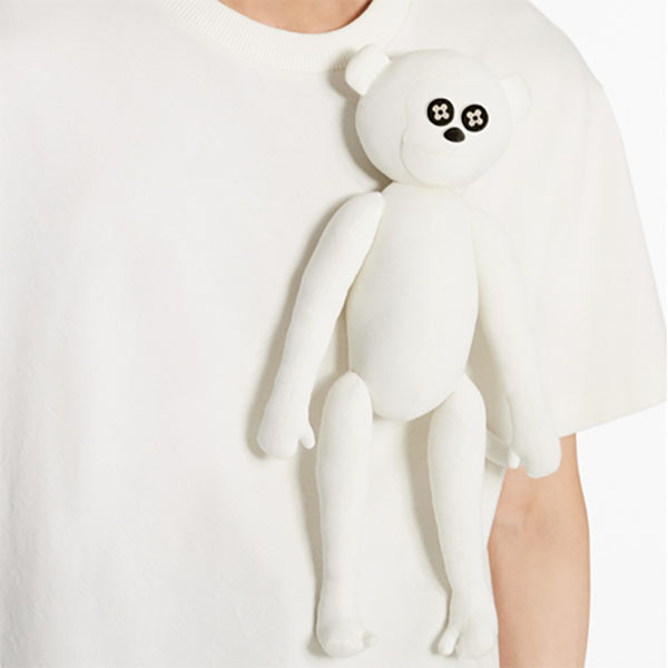 21SS新作ルイヴィトン Tシャツ 偽物★ ★アニマルパペット！3DモンキーTシャツ 1A8P0Q