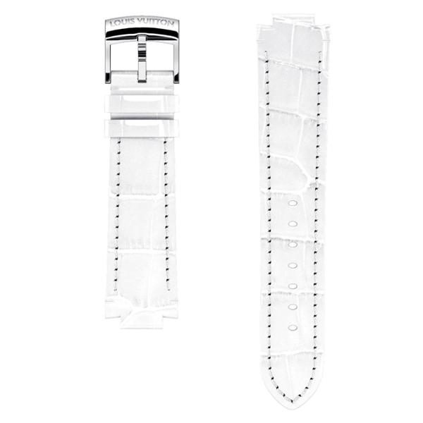 タンブールホライゾン コピー ルイヴィトン スマートウォッチ スーパーコピー TAMBOUR HORIZON PURE WHITE & DIAMONDS 42.9 MY LV TAMBOUR