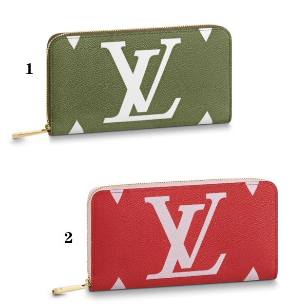 入手困難★LV ルイヴィトンスーパーコピー ラージモノグラム ジッピーウォレット M67549 カーキ