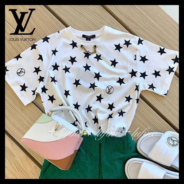 新作◆​ルイヴィトン◆STARDUSTコレクション半袖 Tシャツ 偽物 1AA9WV