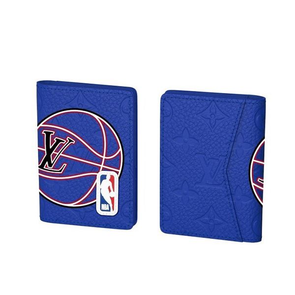【NBAコラボ限定】​ルイヴィトン カードケース 偽物 折り畳み財布  M81663