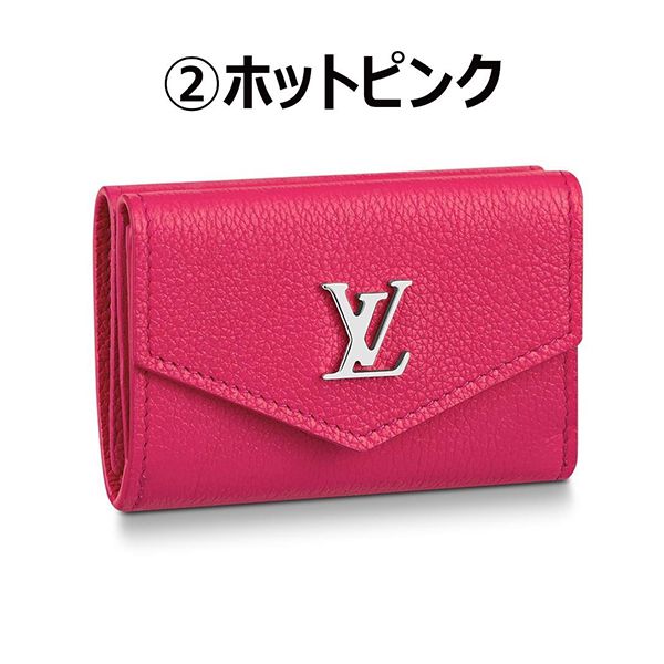 高品質ルイヴィトン ポルトフォイユロックミニ 折りたたみ財布 M69813