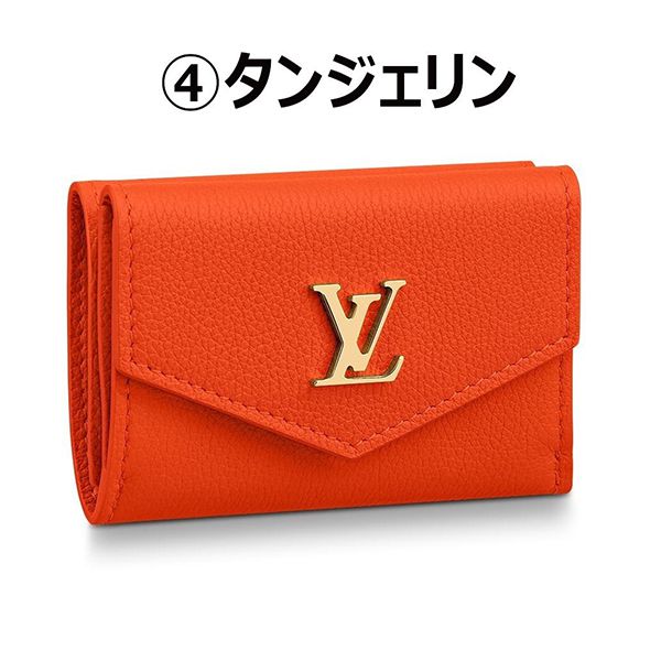 高品質ルイヴィトン ポルトフォイユロックミニ 折りたたみ財布 M69813