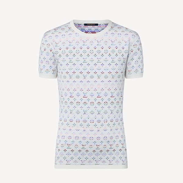 超入手困難ルイヴィトン ニット Tシャツ パロディ トップス 1AAMDZ