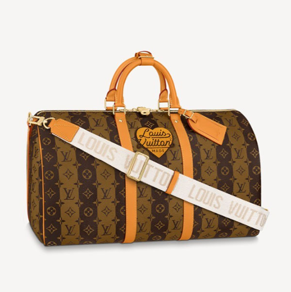 ルイヴィトン NIGOコラボ 偽物 LV キーポルバンドリエール 51 M45967 2023新作入手困難