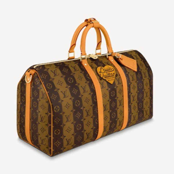 ルイヴィトン NIGOコラボ 偽物 LV キーポルバンドリエール 51 M45967 2023新作入手困難