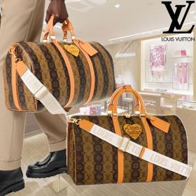 ルイヴィトン NIGOコラボ 偽物 LV キーポルバンドリエール 51 M45967 2023新作入手困難