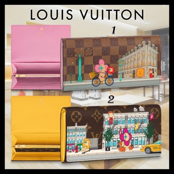 Xmas限定 ルイヴィトン ポルトフォイユ コピー サラ 長財布 2色 N63551