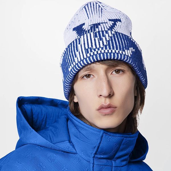 ルイヴィトン ボネリブ フラワー ニット帽 コピー 2色 M77997