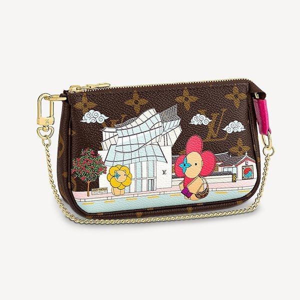【累積売上額TOP10】ルイヴィトン ミニ 財布 コピーポシェット アクセソワール 3色 M81633​