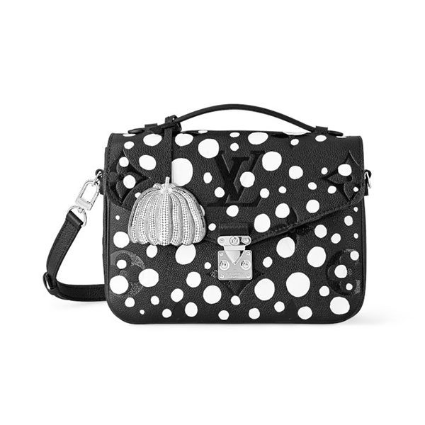 LV × YK ルイヴィトン ポシェット ハンド 偽物 ショルダーバッグ M46409