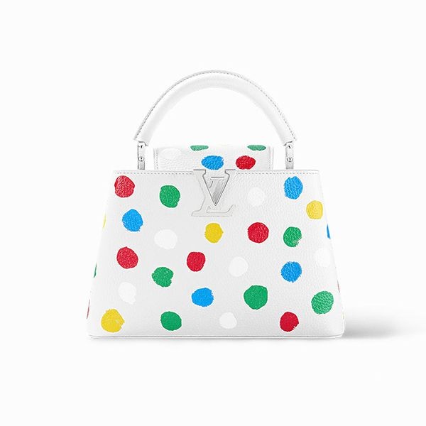 新色☆希少ルイヴィトン 草間彌生 偽物 LV X YK カプシーヌBB M21637