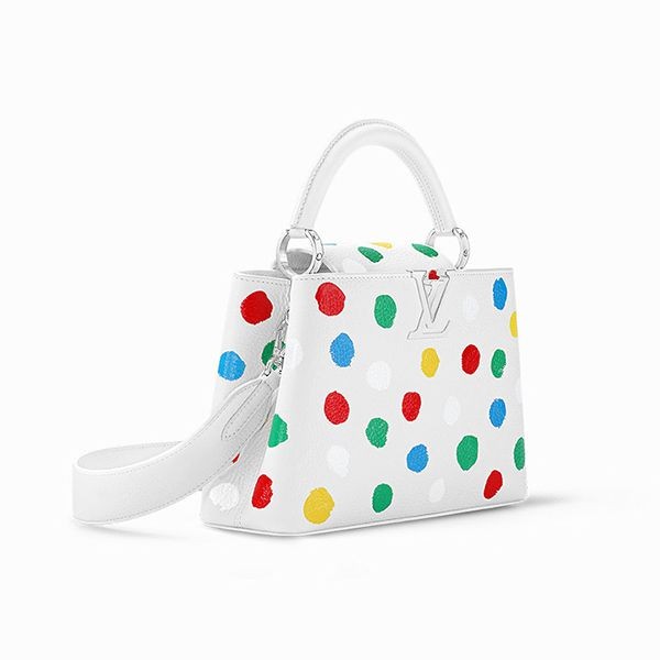 新色☆希少ルイヴィトン 草間彌生 偽物 LV X YK カプシーヌBB M21637
