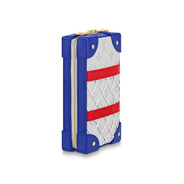 ルイヴィトン スマホケース コピー 人気   iphone12ケース★LVXNBA SOFT TRUNK PHONE BOX BAG  M80101 M80102