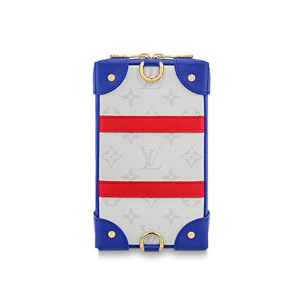 ルイヴィトン スマホケース コピー 人気   iphone12ケース★LVXNBA SOFT TRUNK PHONE BOX BAG  M80101 M80102