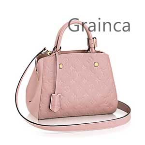 新作   ルイヴィトン ショルダーバッグ スーパーコピー ★最新色 モンテーニュBB ROSE BALLERINE★2WAY M41199
