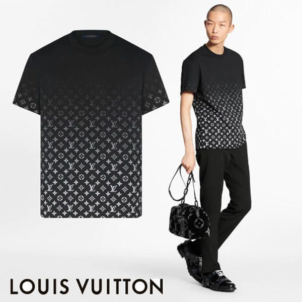 ルイ ヴィトン tシャツ 偽物 新作ルイヴィトン 22AW LV☆モノグラムグラディエントTシャツ 1A8HKQ​